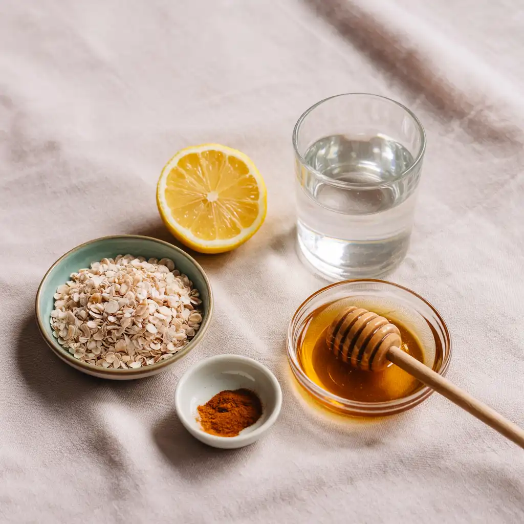 All Ingredients for a Cozy Psyllium Husk Lemon Drink Psyllium Husk Weight Loss Guide