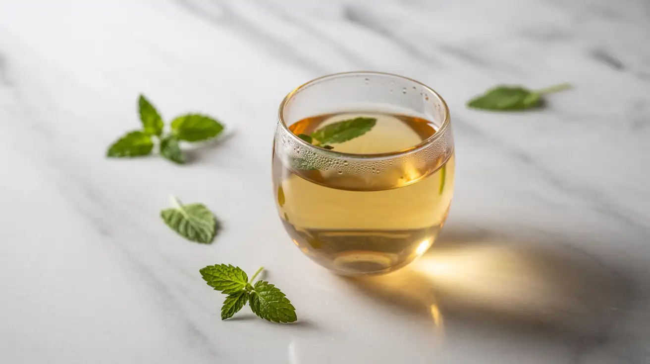 Lemon Balm for Weight Loss: 5 Surprising Benefits You’ll Love 1 Ingredients for lemon balm tea for weight loss including lemon, ginger, and fresh leaves