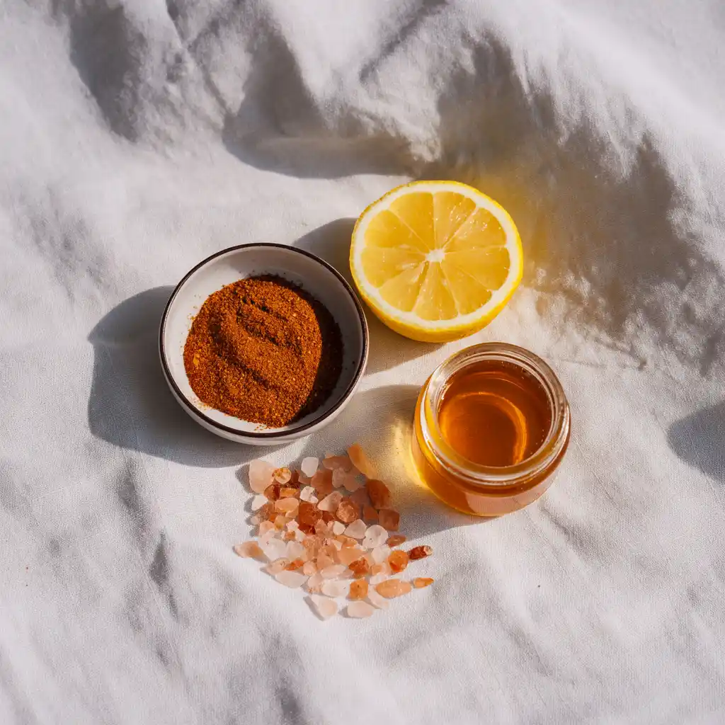 pink-salt-recipe-ingredients Making the pink salt recipe step-by-step with lemon and salt