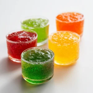 Sugar-free gelatin cups for bariatric clear liquid phase diet