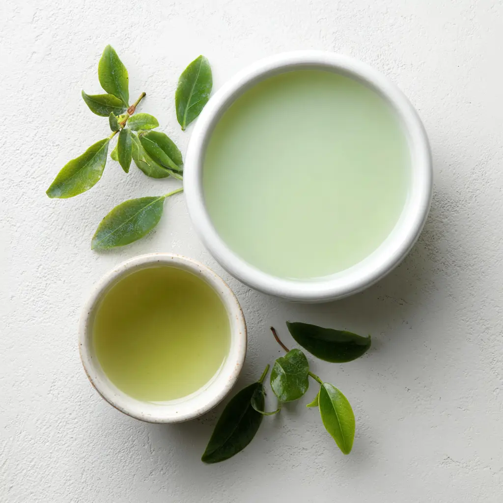 Green Tea Gelatin Antioxidant Face Mask Sensitive Skin