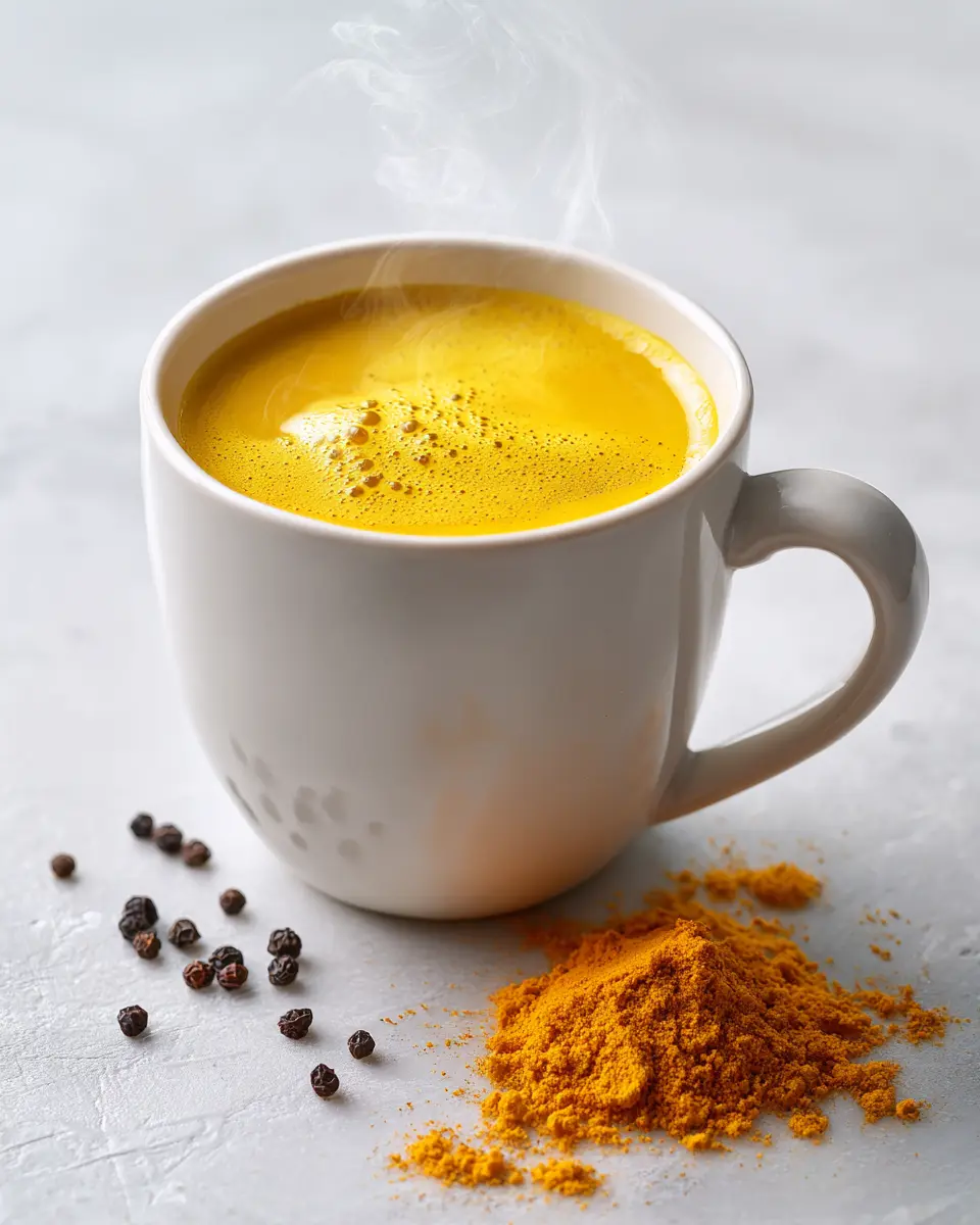 Turmeric golden gelatin recipe for joint inflammation and arthritis pain