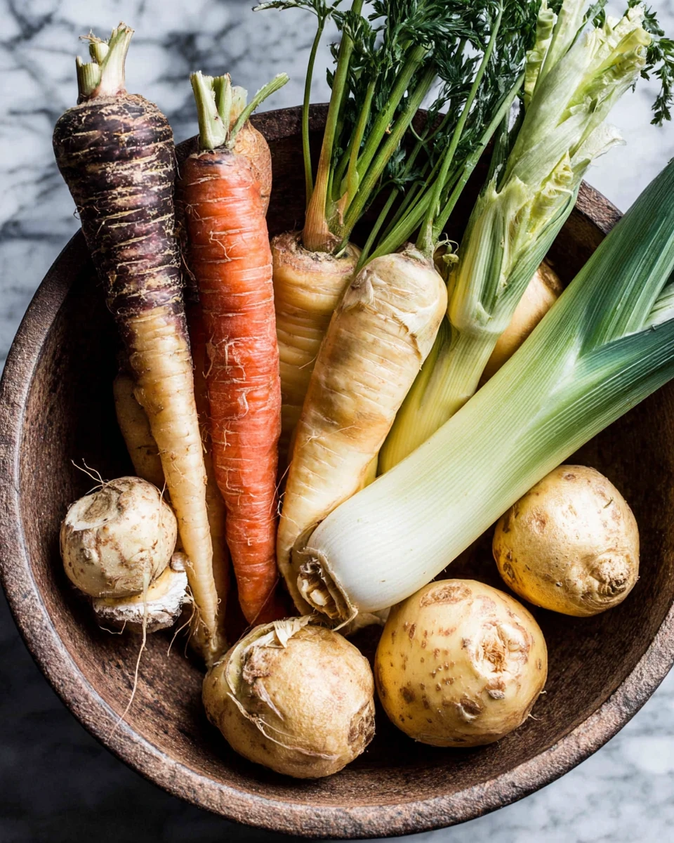 Fresh vegetables for crockpot chicken soup.