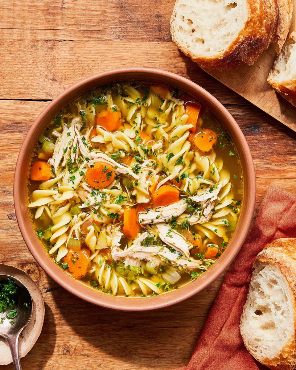 Delicious turkey soup perfect for chilly days