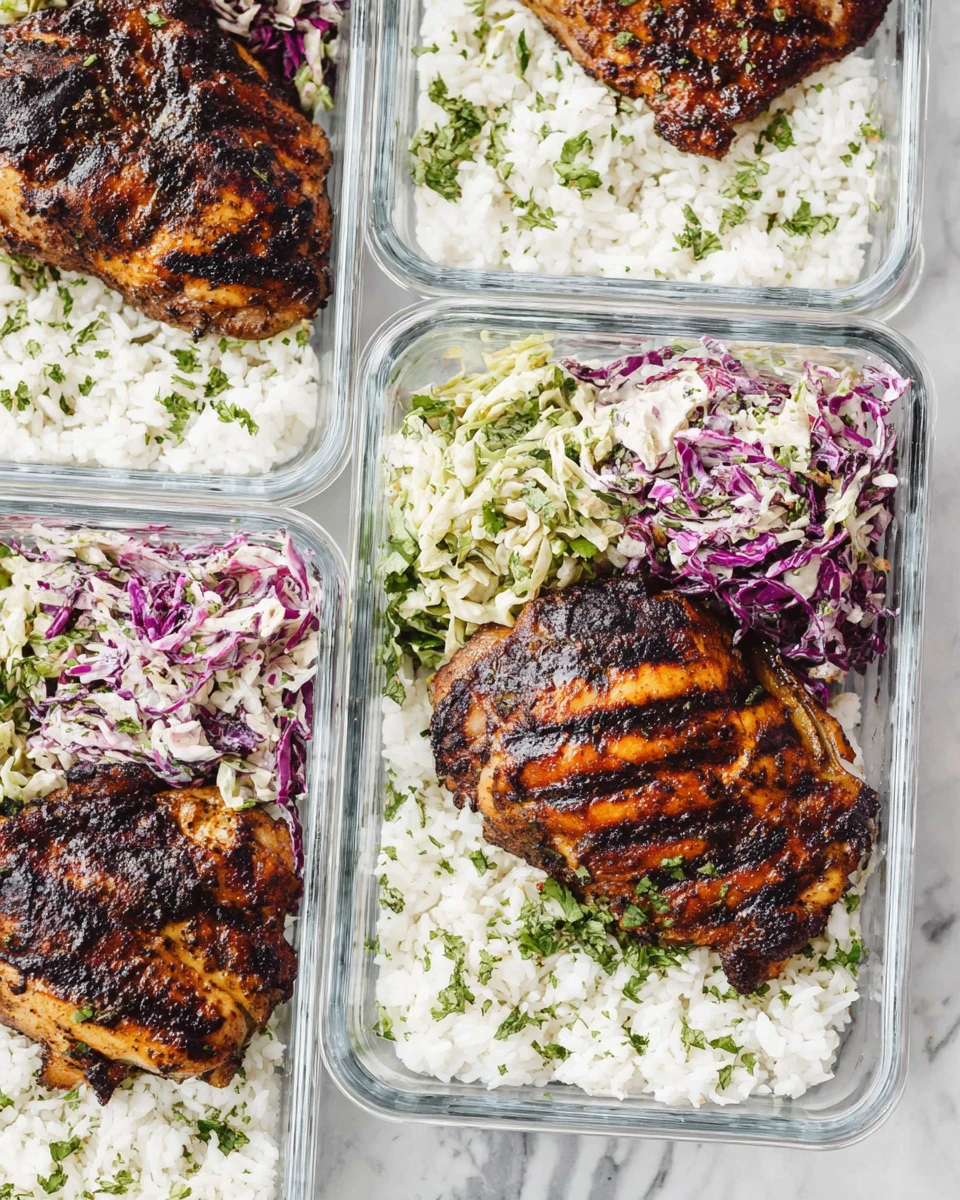 Delicious chicken meal prep for easy weeknight dinners.