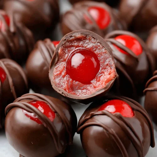 Chocolate-Covered Cherries: A Delightful Treat 1 Delicious chocolate-covered cherries for a sweet treat.