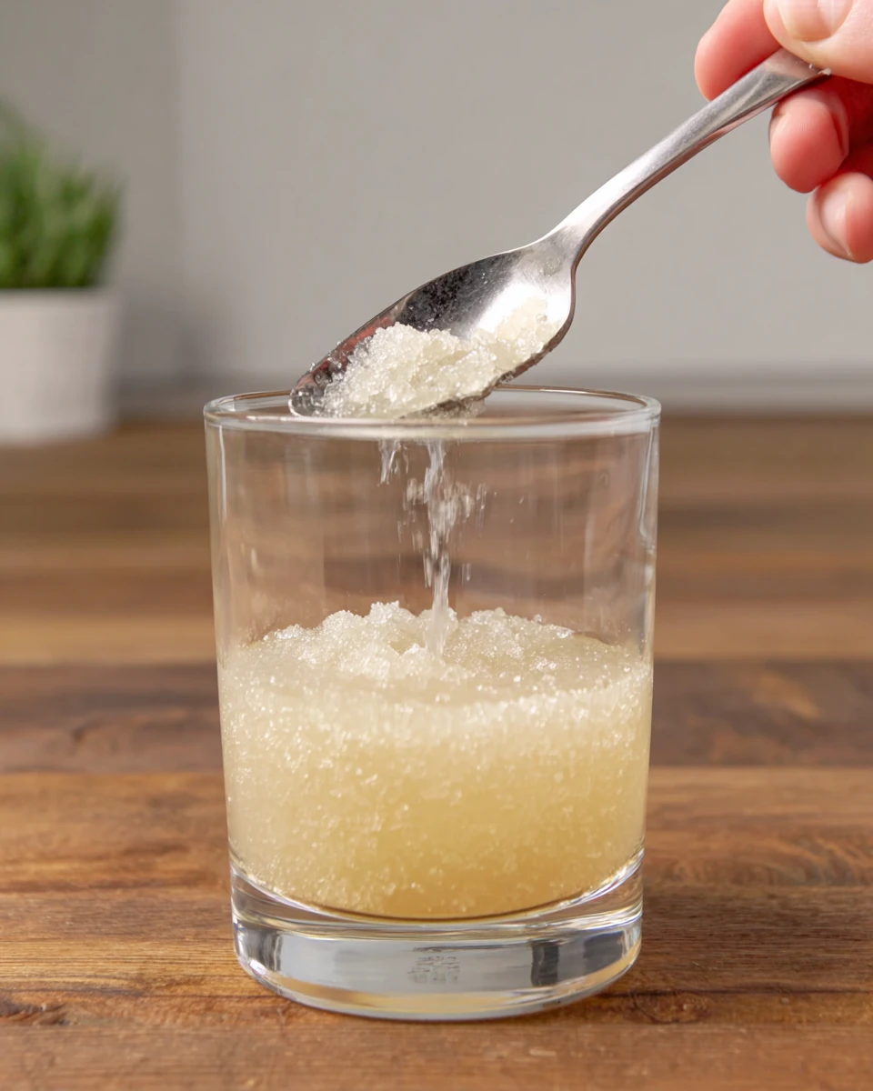 Dr Ashton Gelatin Trick promotes satiety for weight loss.