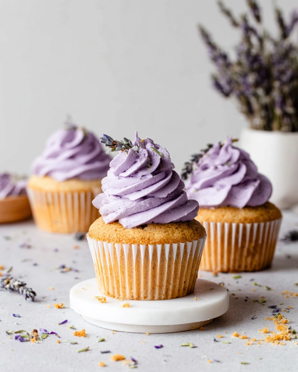Delicious Lavender Cupcakes to Indulge Your Senses