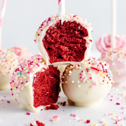 Red Velvet Cake Pops: Irresistibly Delicious and Easy 1 Delicious red velvet cake pops perfect for any celebration.
