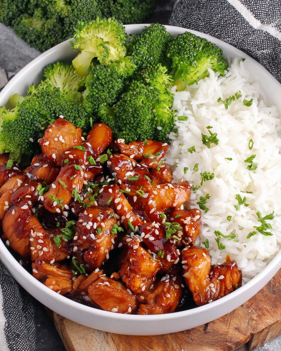 Delicious Teriyaki Chicken Bowl for Family Dinners
