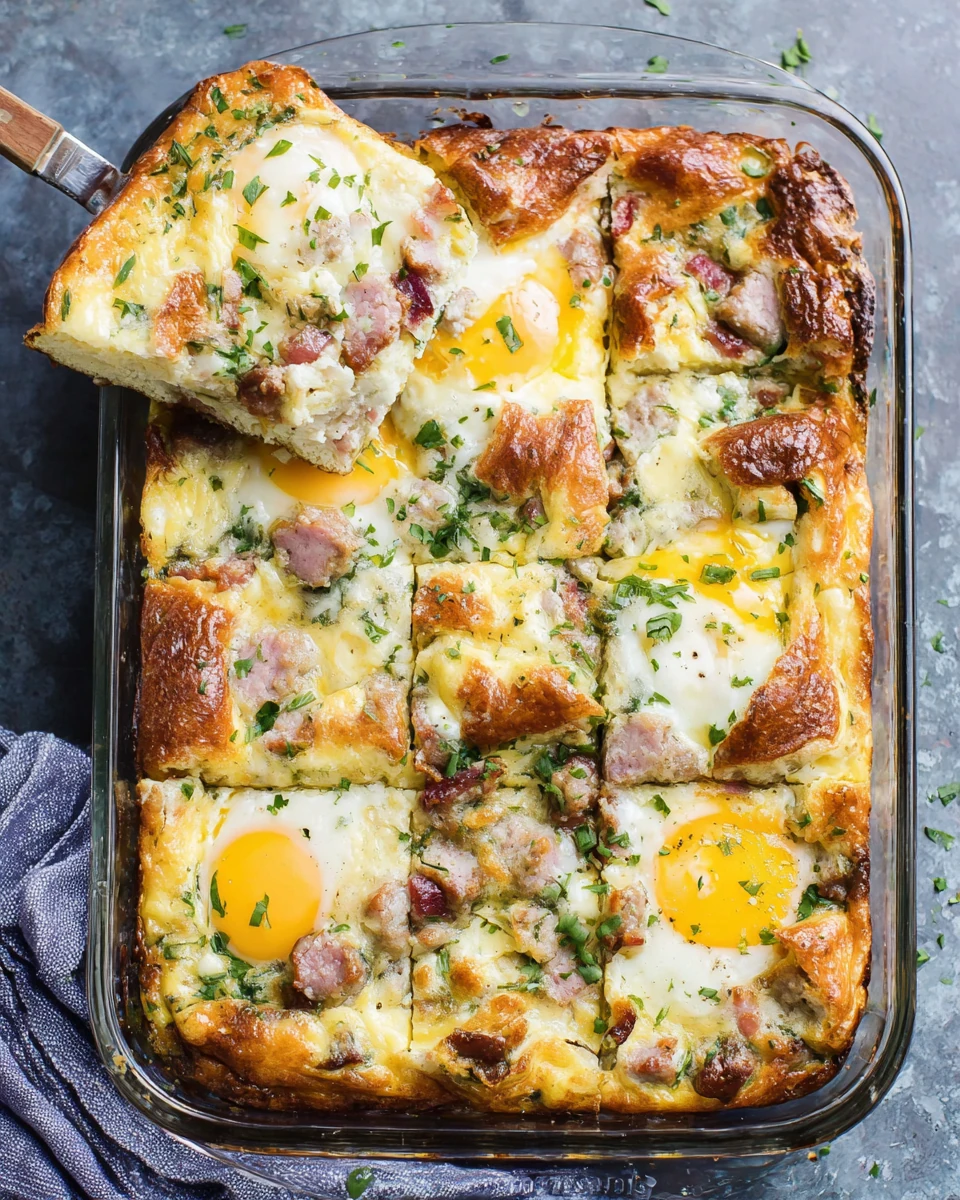 Easter Sausage Breakfast Casserole: A Delicious Delight