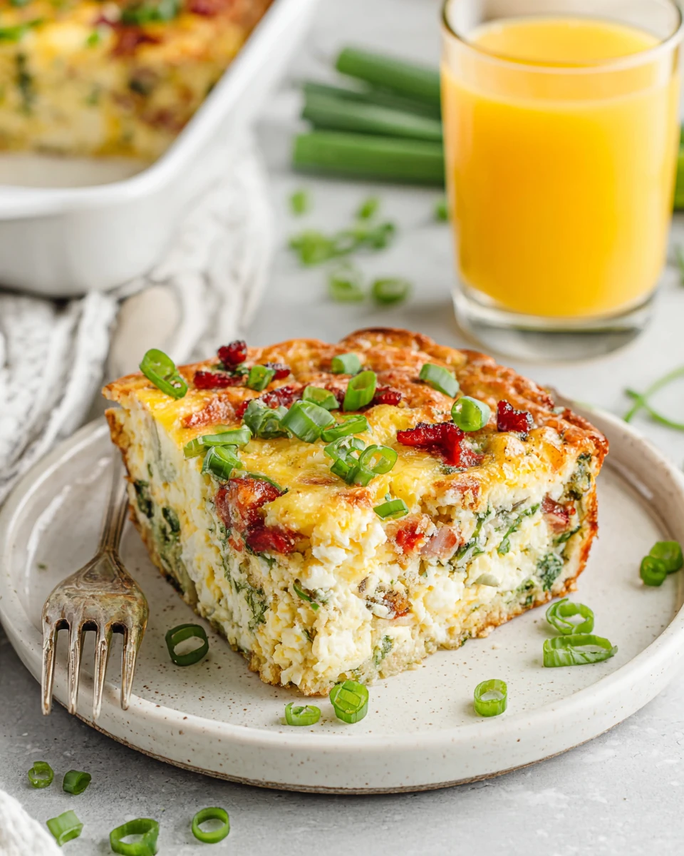 Delicious Egg and Cottage Cheese Casserole for Everyone