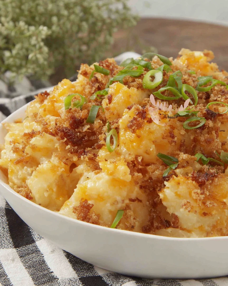 Incredible Potato Casserole Recipe Delicious incredible potato casserole in a bowl.