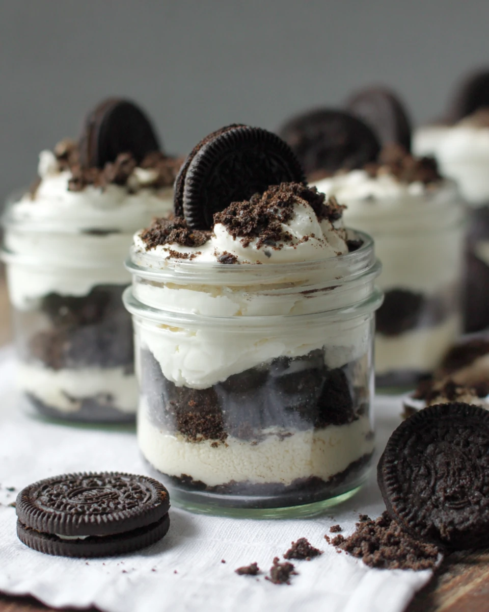 Individual Oreo No Bake Cheesecake: A Delicious Delight