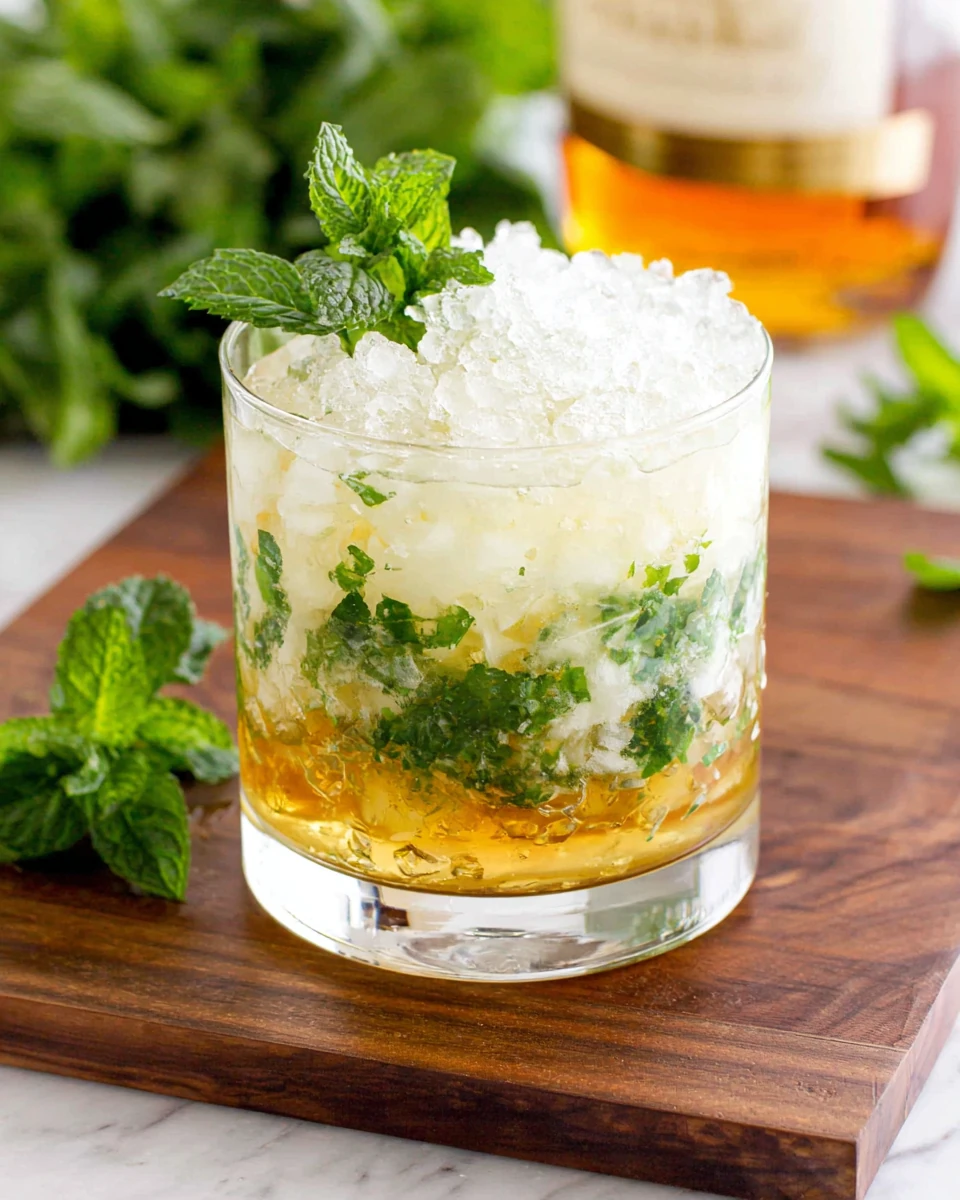 Mint Julep Cocktail Recipe Refreshing mint julep cocktail perfect for warm days.