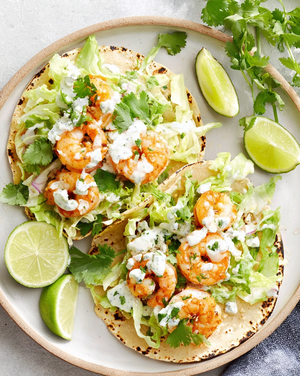Quick and Flavorful Shrimp Tacos Recipe Delicious shrimp tacos are perfect for a quick meal.