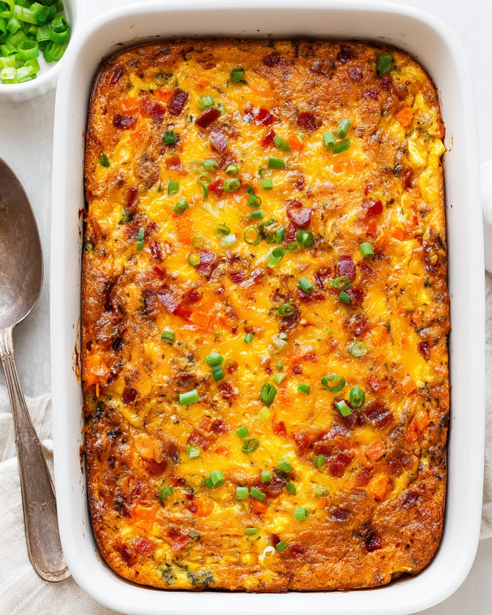 Sweet Potato Bacon Egg Breakfast Casserole: A Hearty Delight