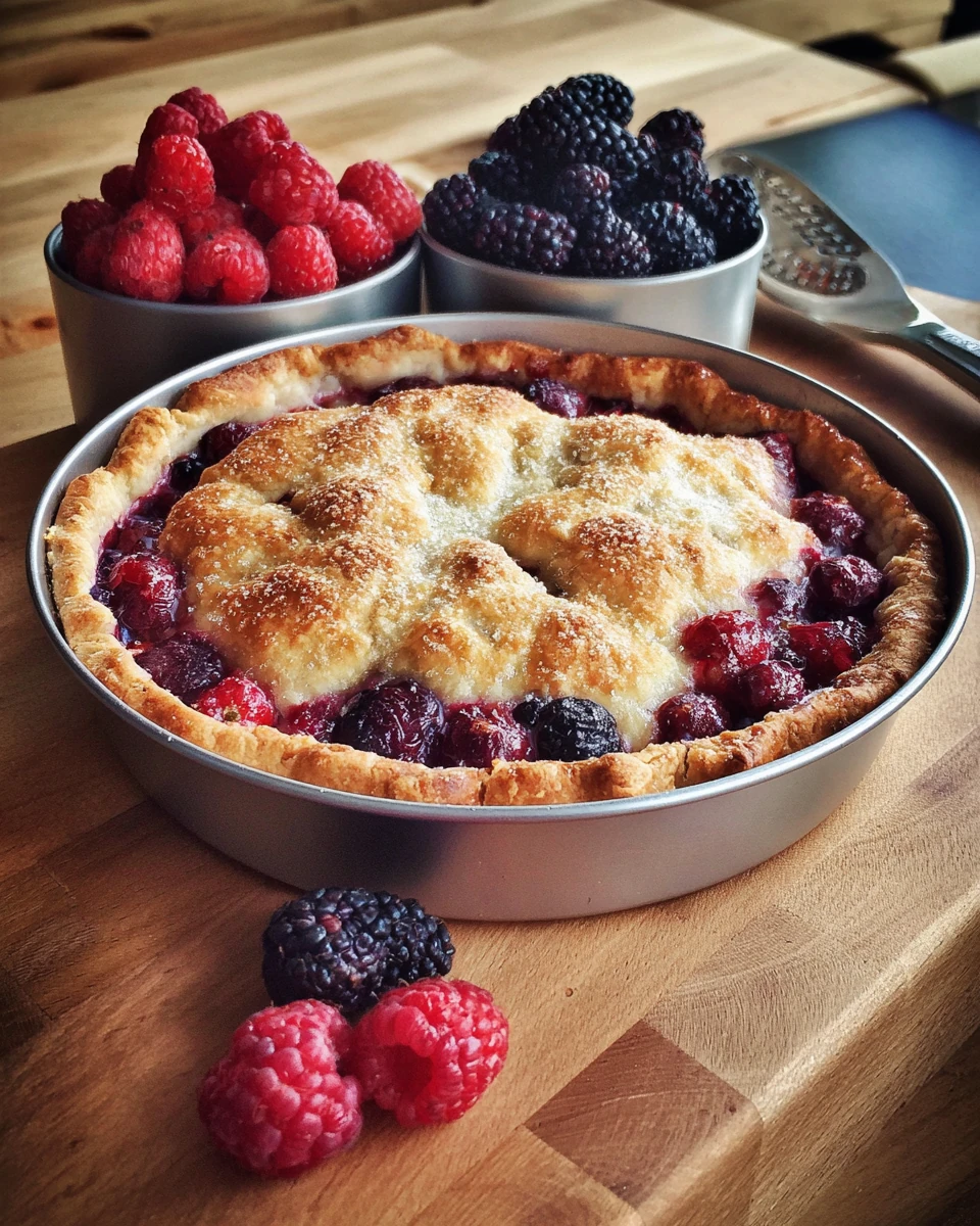 Three Berry Pie: A Delightfully Simple Dessert