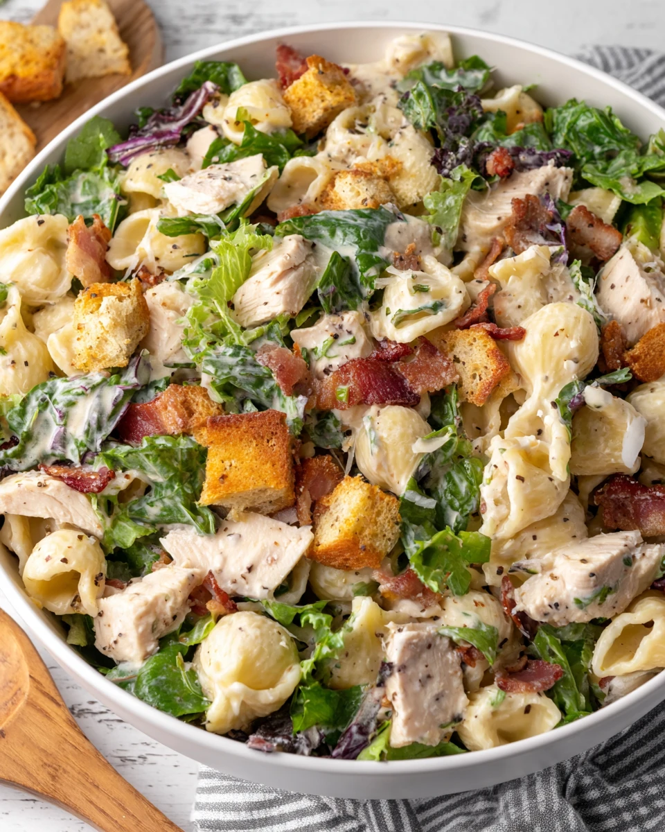 Chicken Caesar Pasta Salad: A Deliciously Easy Recipe