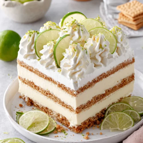 Creamy lime dessert perfect for Cinco de Mayo celebrations.