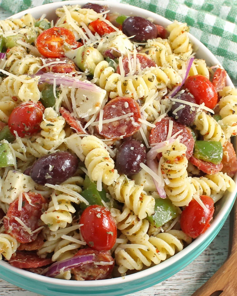 Classic Pasta Salad: A Deliciously Easy Dish