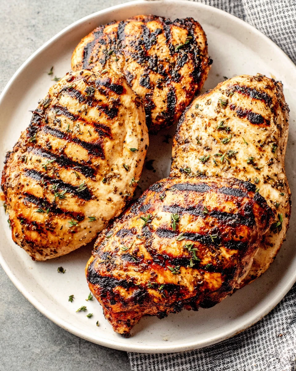 Grilled Chicken Breast Recipe: Juicy and Flavorful Delight