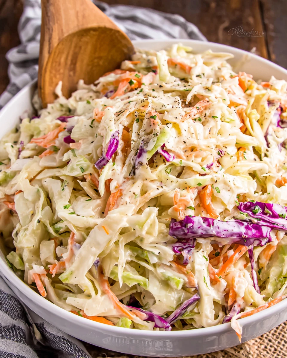 Keto Coleslaw: A Crisp and Creamy Delight