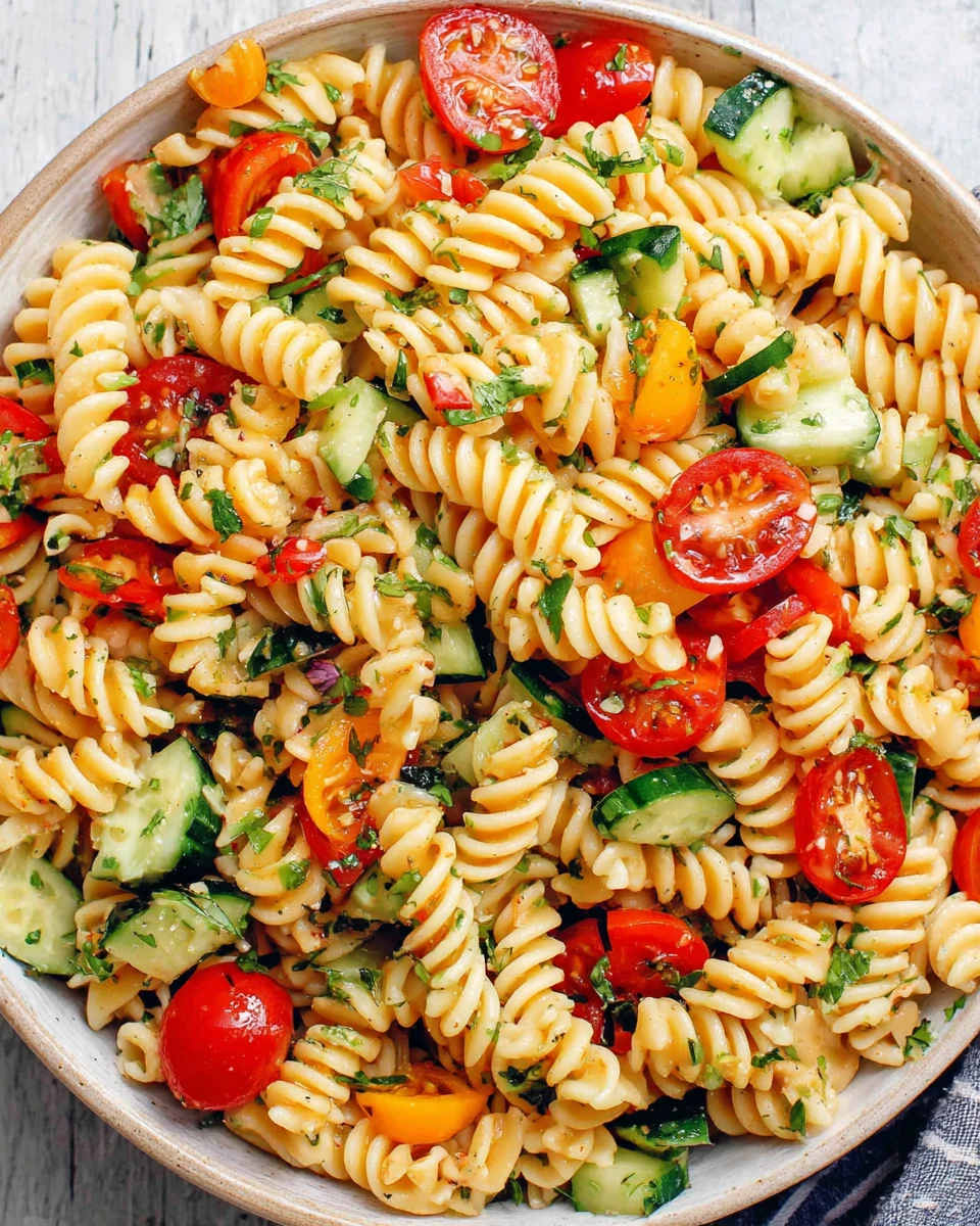 Make-Ahead Pasta Salad: A Fresh and Easy Delight
