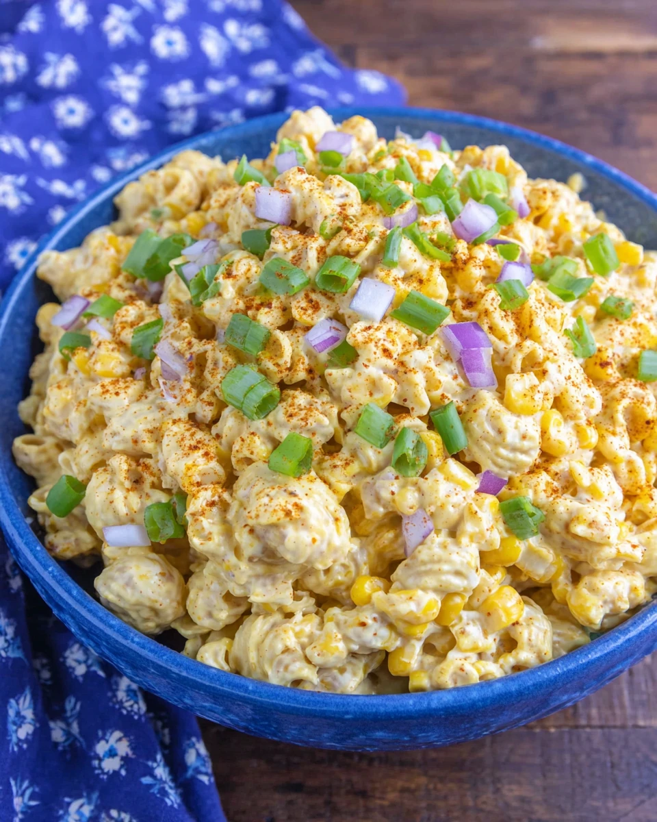 Mexican Street Corn Pasta Salad: A Flavorful Delight