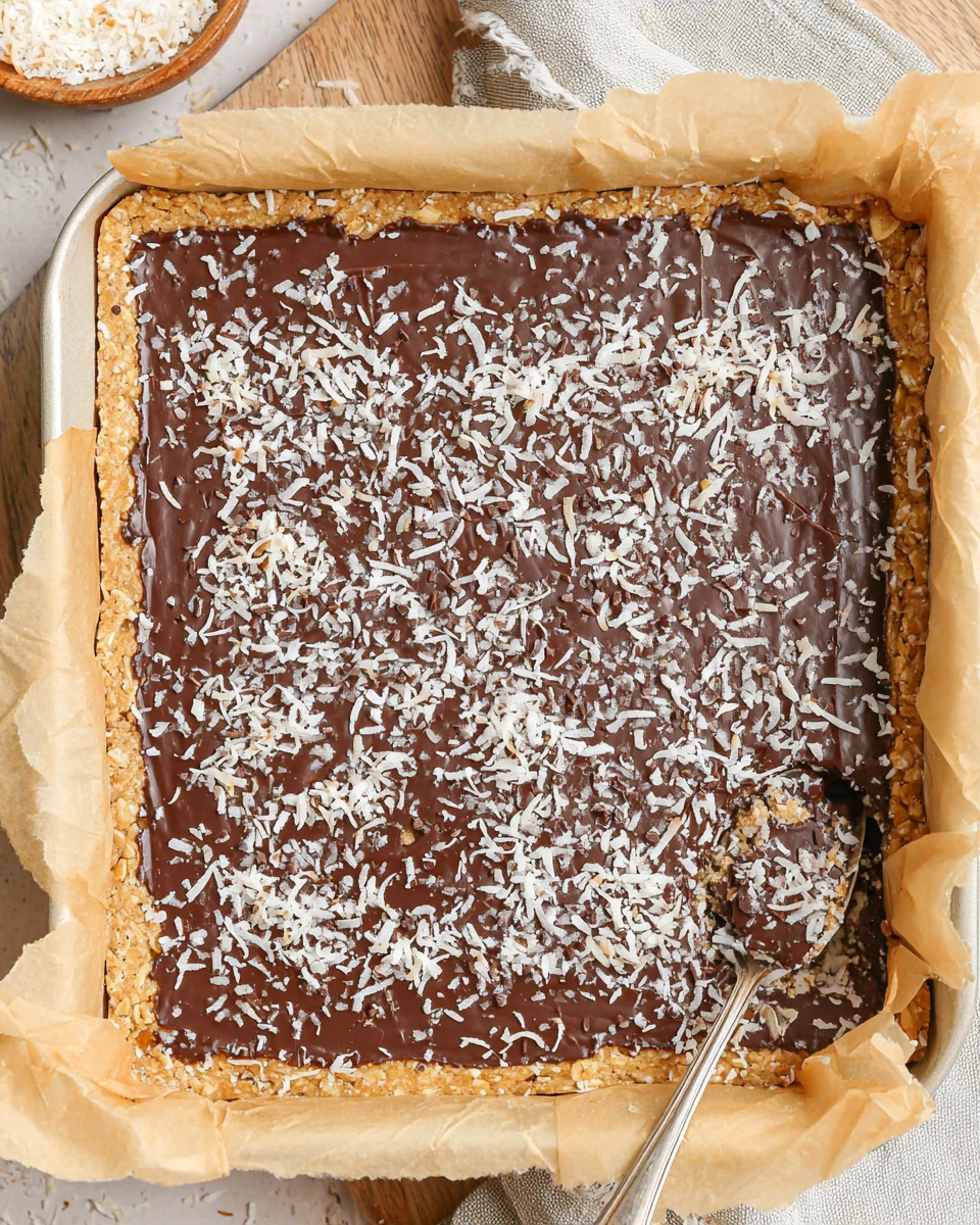 No Bake Peanut Butter Oat Bars for a Quick Snack No bake peanut butter oat bars, a healthy treat for families.