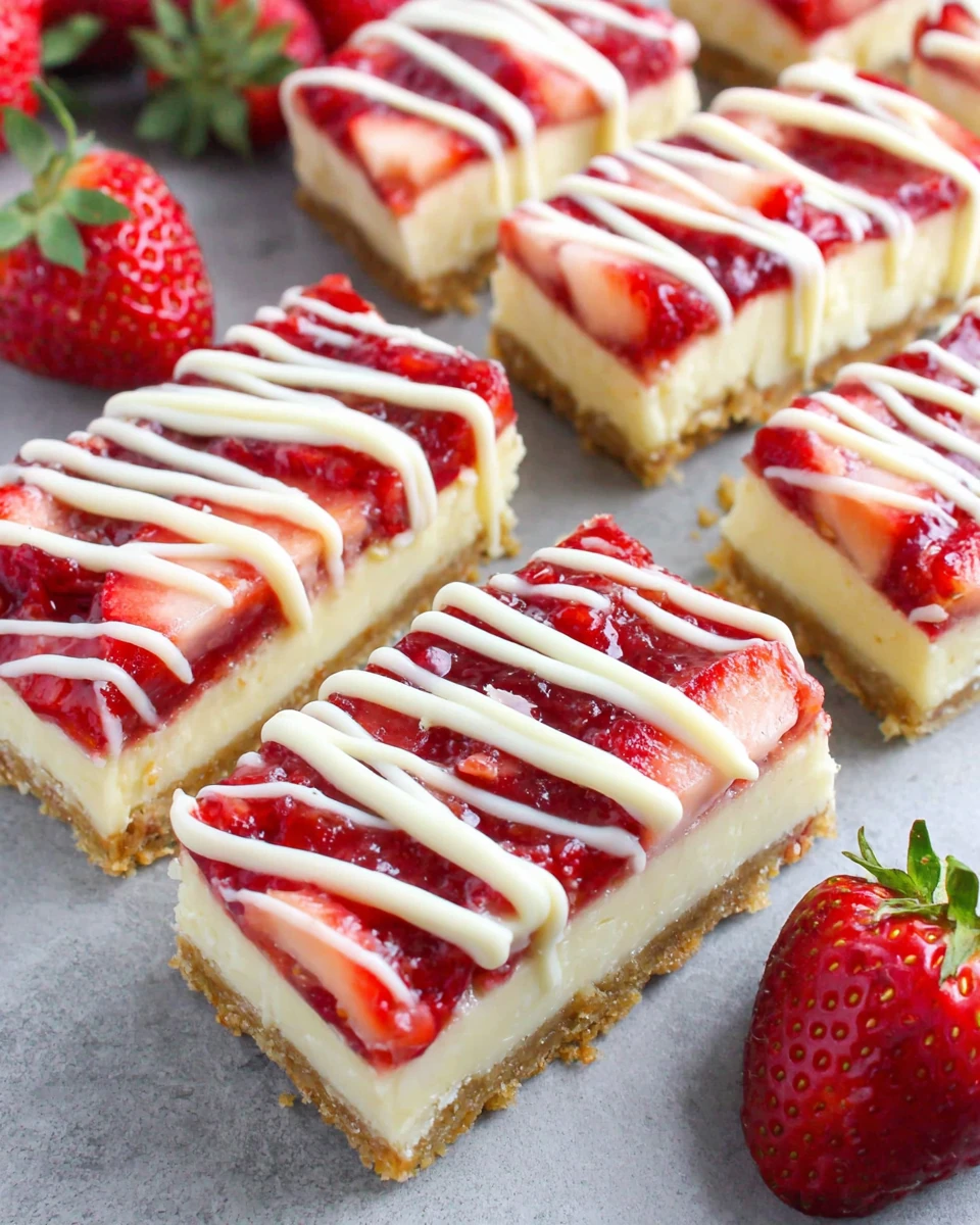 No-Bake Strawberry Dream Bars: A Delightful Treat