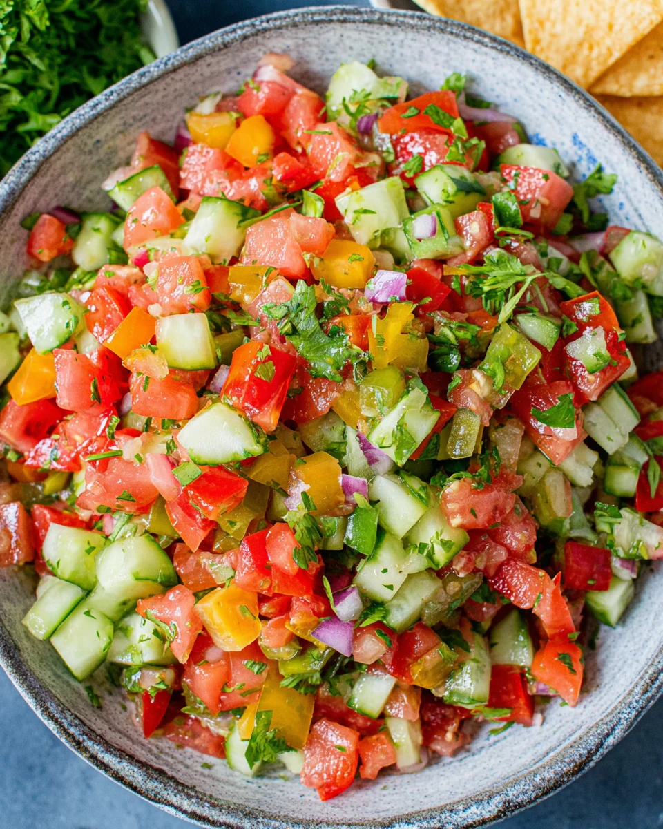 Pico De Gallo Fresh: A Flavorful and Simple Delight