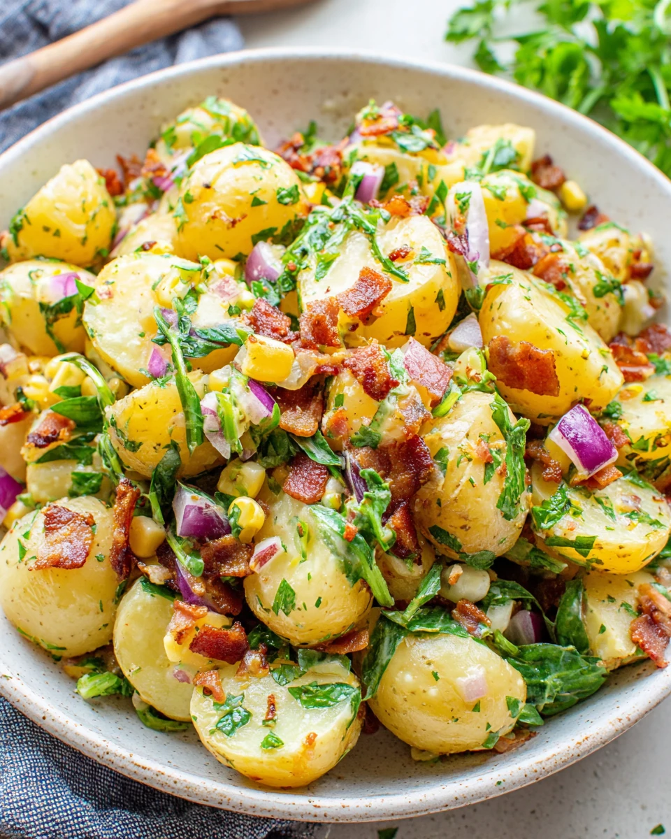 Delicious Potato Salad with Bacon: A Must-Try