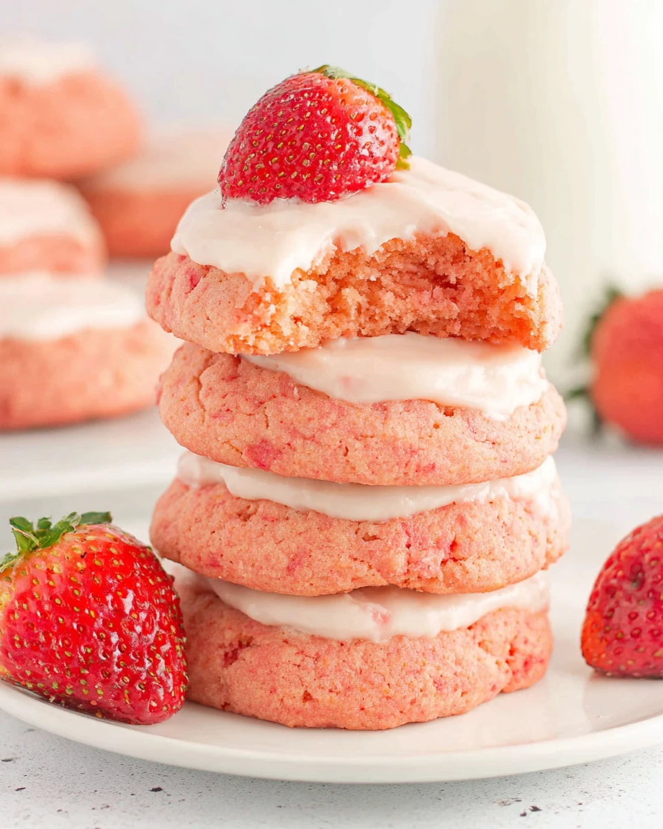 Delicious Strawberry Cake Mix Cookies: Easy and Irresistible