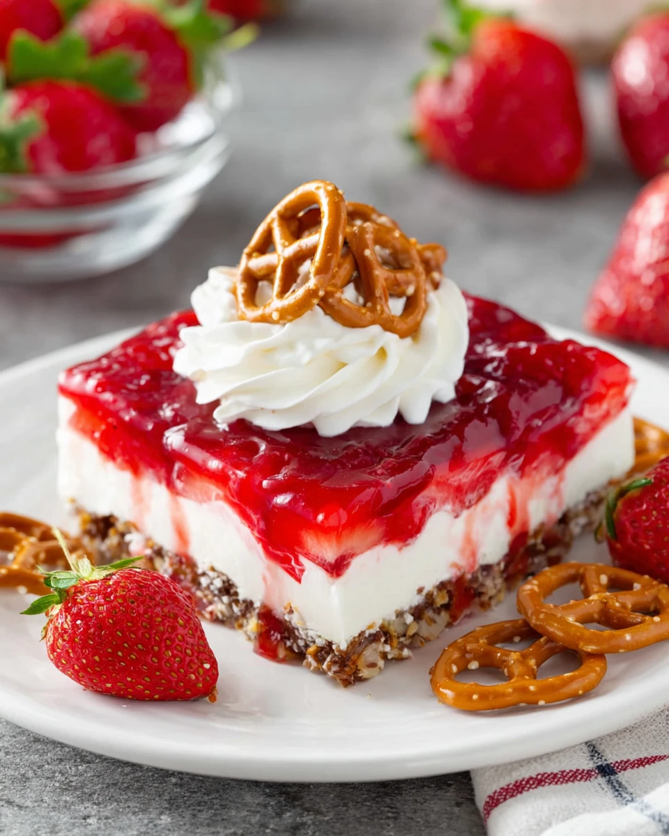 Delicious Strawberry Pretzel Salad That Everyone Will Love