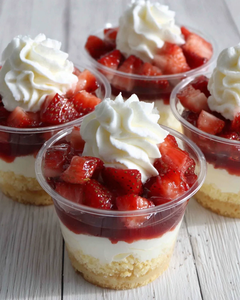 Delicious Strawberry Shortcake Dessert Cups You’ll Love