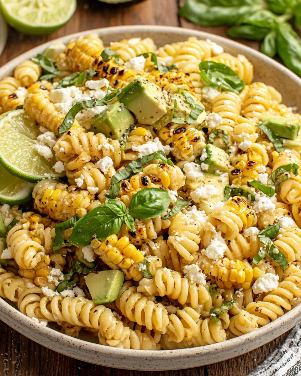 Street Corn Pasta Salad: A Refreshing Delight for Everyone