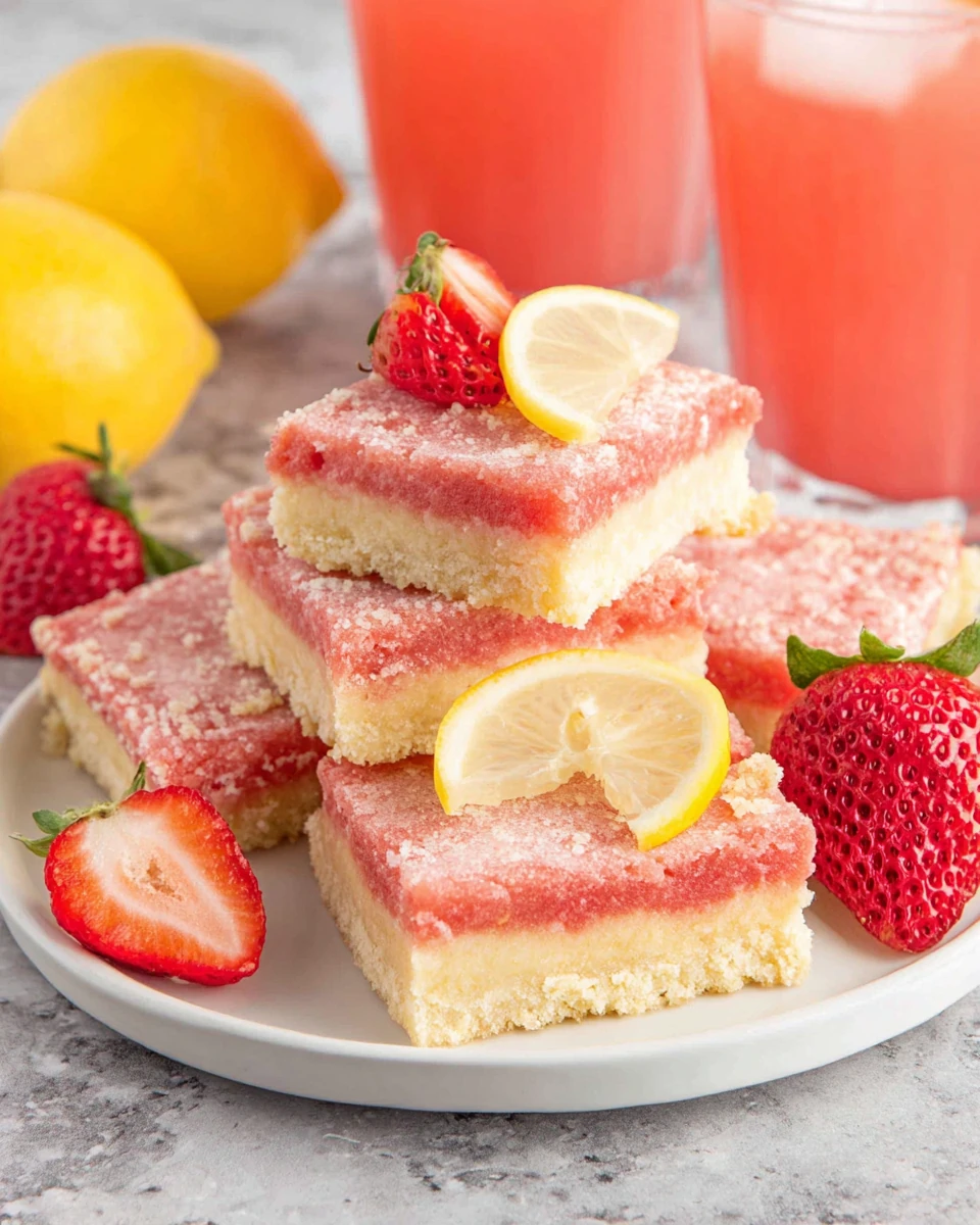 Delicious Sugar Free Strawberry Lemonade Bars That Delight