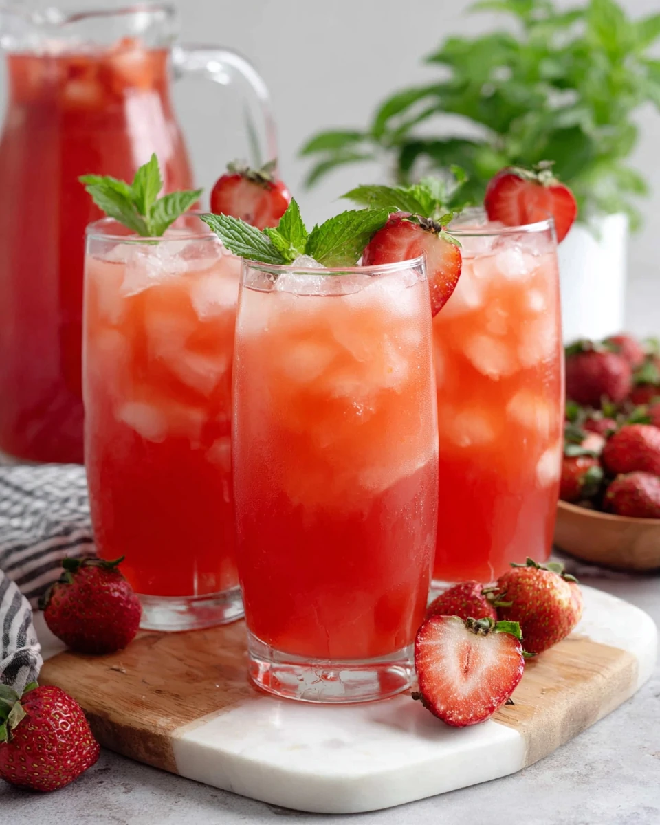 Agua de Fresa: Refreshingly Sweet and Simple Delight