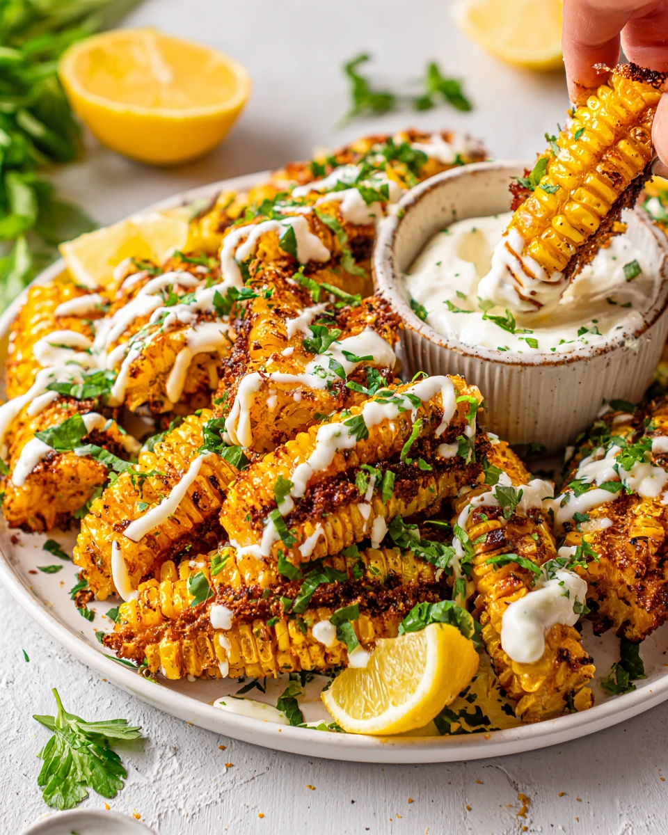 Delicious Air Fryer Corn Ribs: A Quick Sensation