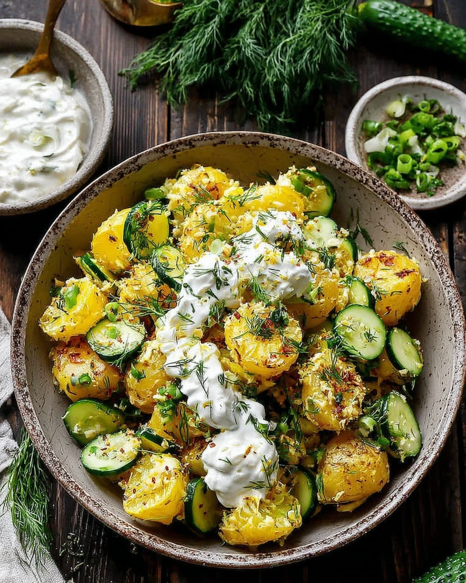 Crispy Crunchy Potato Salad: A Flavorful Delight
