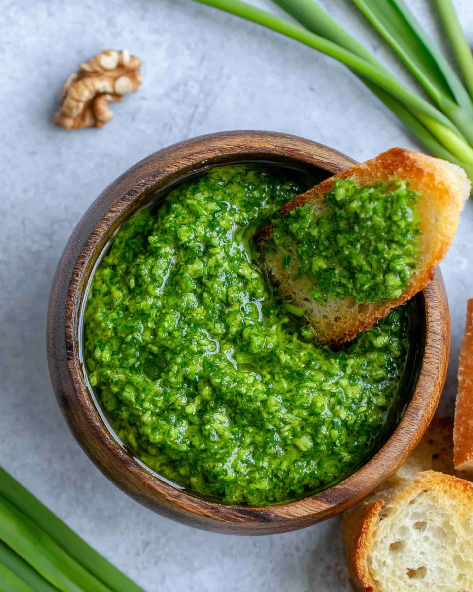 Easy Garlic Scape Pesto Recipe: Fresh and Flavorful
