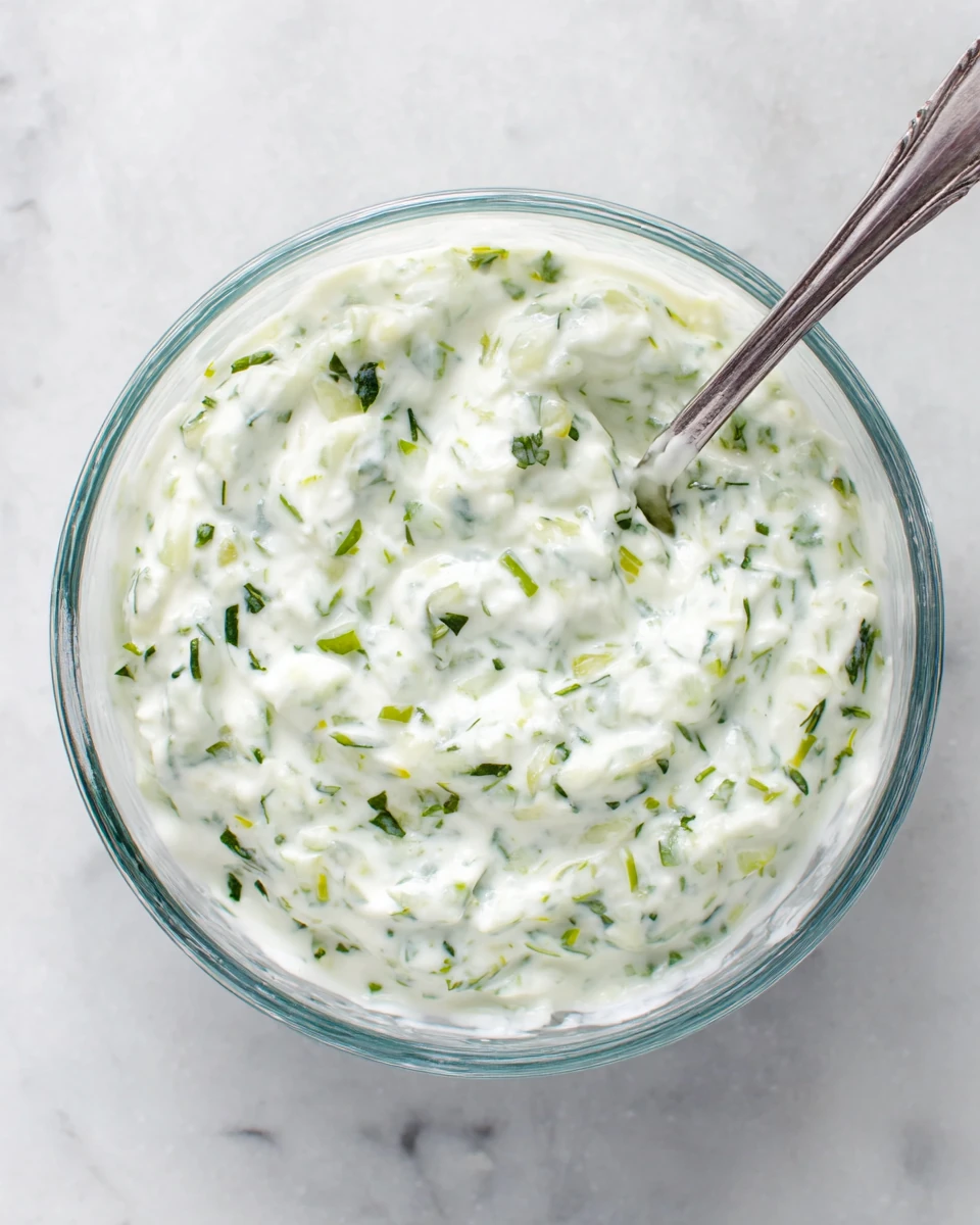 Easy Homemade Tzatziki Sauce: Refreshing and Delicious