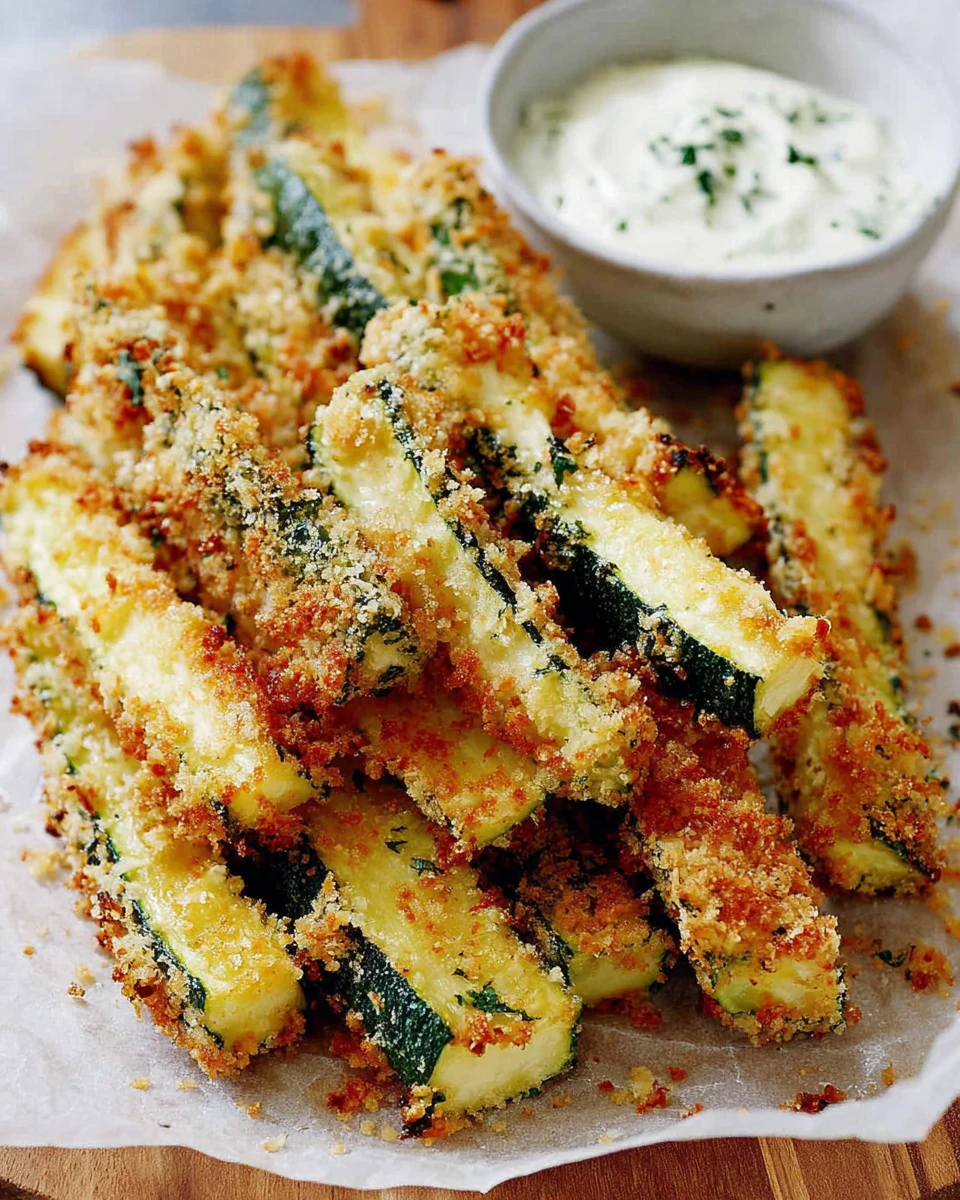 Easy Parmesan Zucchini Fries: Crispy and Delicious!