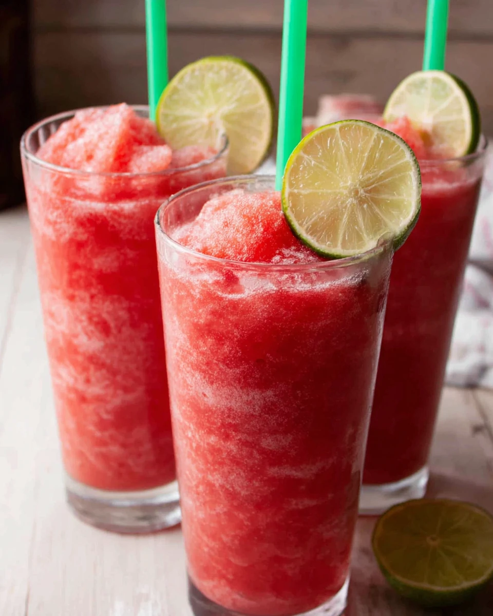 Healthy Watermelon Slushie: Refreshing and Irresistible