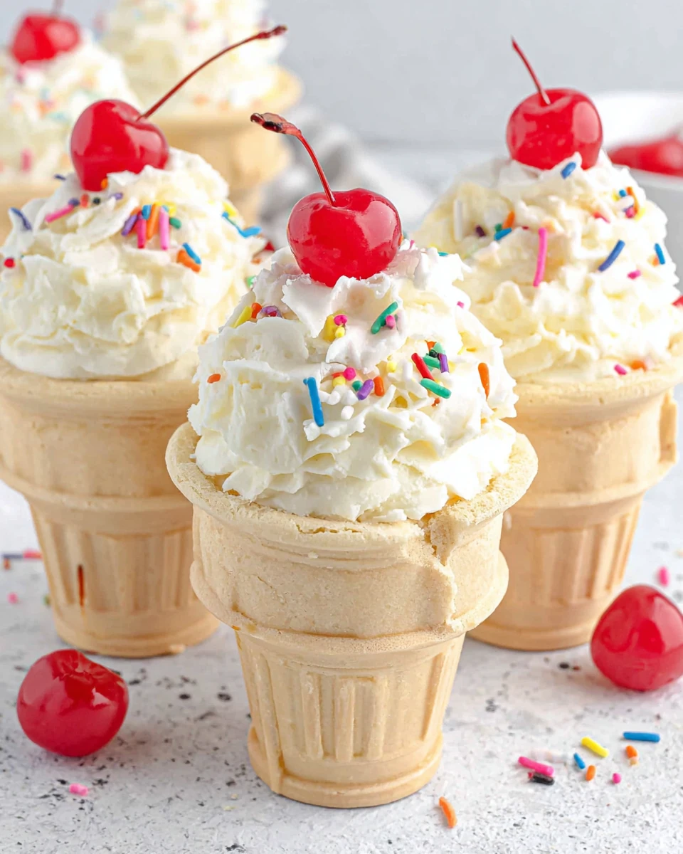 Deliciously Fun Ice Cream Cone Cupcakes for Everyone