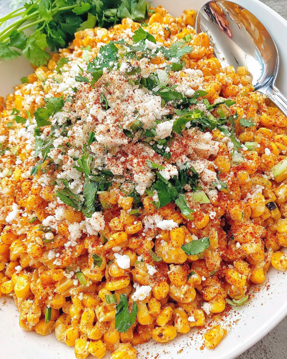 Mexican Street Corn Off the Cob (Esquites): A Savory Delight!