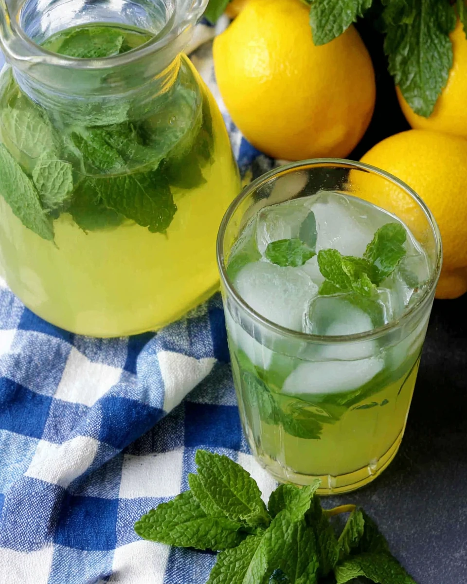 Moroccan Mint Lemonade: A Refreshing Delight