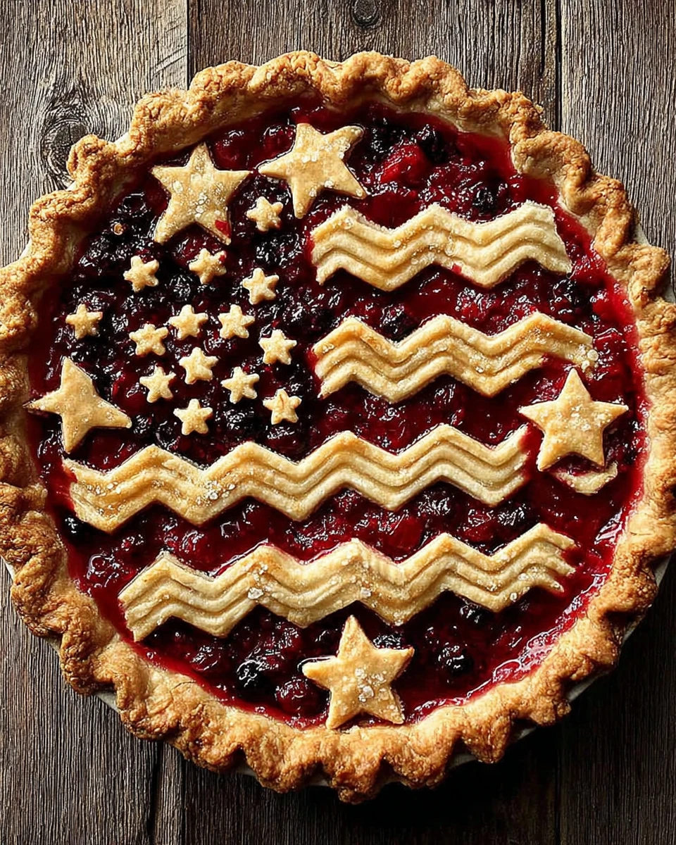 Patriotic Pie: A Delightful Summer Treat
