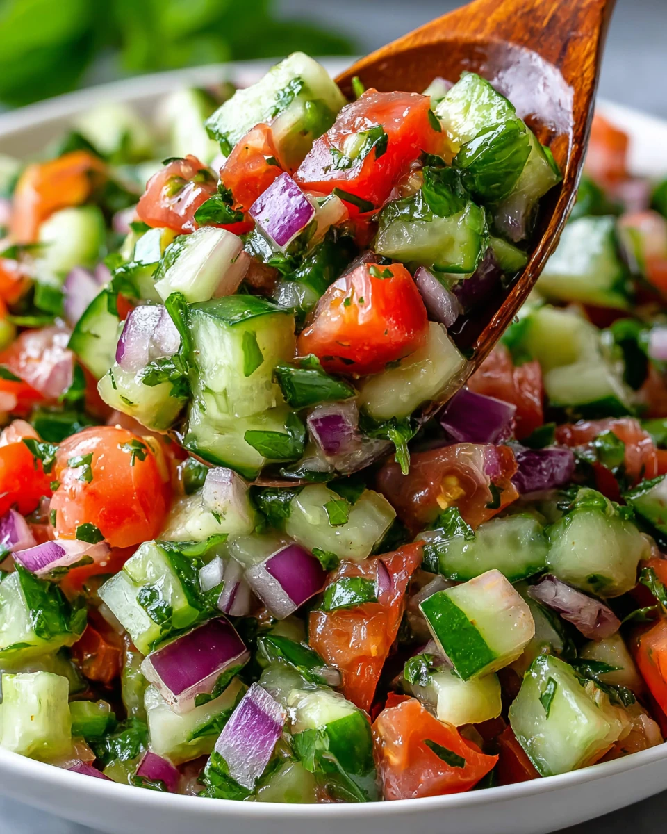 Quick Italian Cucumber Salad: A Refreshing Delight
